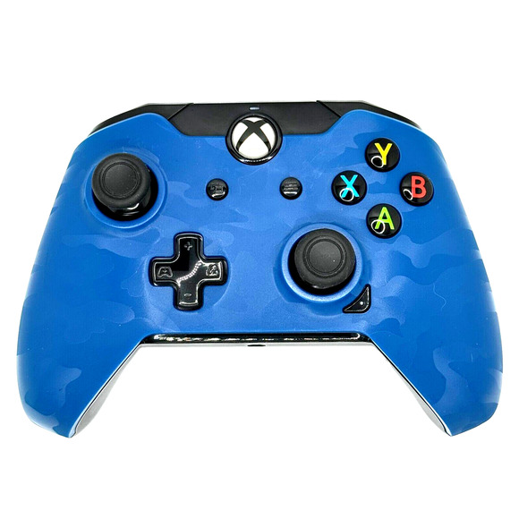ORIGINAL!! PDP WIRED CONTROLLER FOR XBOX ONE & PC BLUE CAMO (048-082-NA-CM02) - Picture 2 of 11